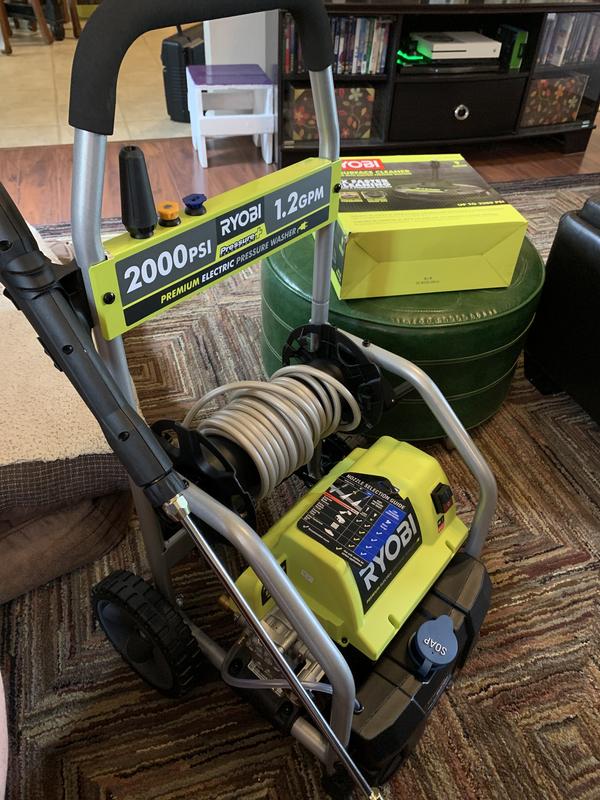 00 Psi Electric Pressure Washer Ryobi Tools