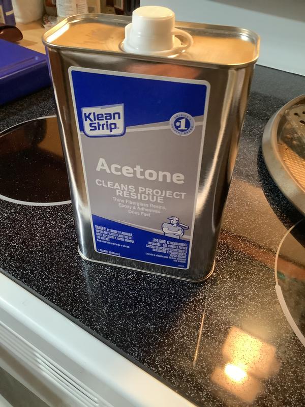 Acetone store klean strip