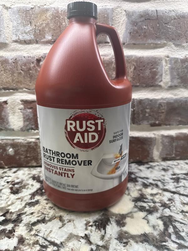 RustAid Bathroom 128 Fluid ounce(s) Rust Remover in the Rust Removers ...