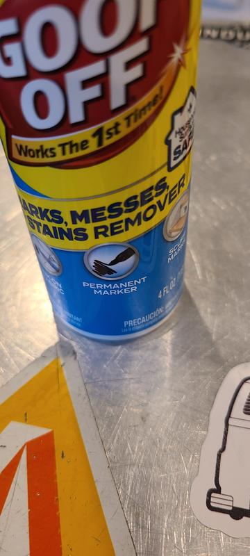 Goof Off FG705 4oz Stain & Spot Remover – Heavy Duty Surface Cleaner