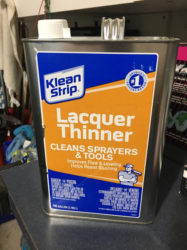 Klean Strip 128-fl oz Fast To Dissolve Lacquer Thinner in the Paint  Thinners department at