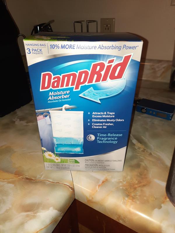 DampRid 3-PK 15.4oz. Fresh Scent Moisture Absorber and Odor