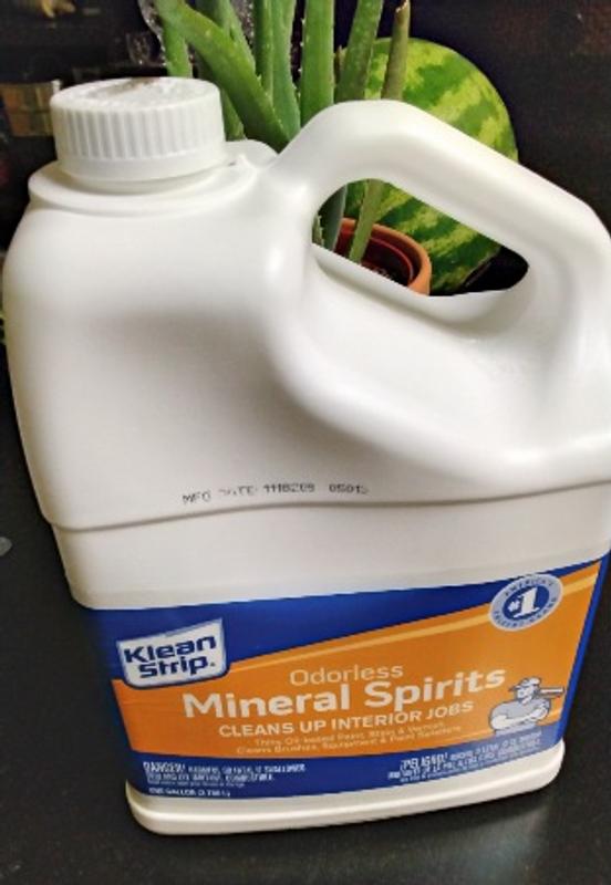 Klean Strip Odorless MINERAL SPIRITS Paint Thinner 1 QT. Low Odor