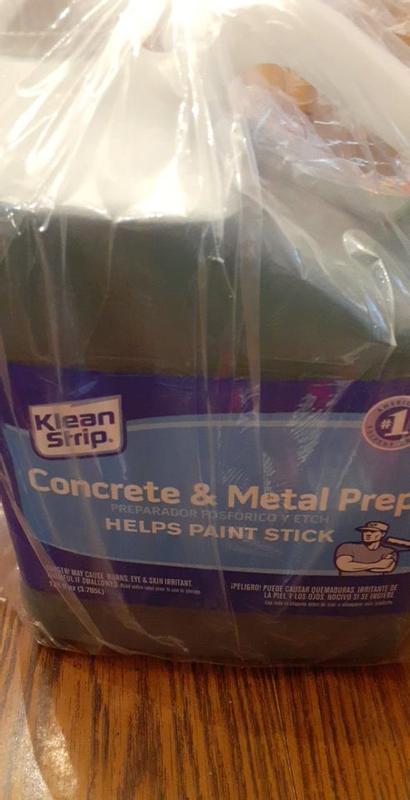 Klean Strip Klean-Strip Concrete and Metal Prep, 1 Gallon - Brush