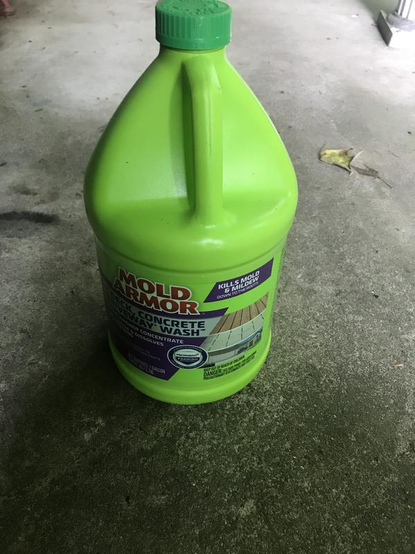 Mold Armor 128 oz. Concrete Pressure Washer Cleaner in the Pressure Washer  Cleaning Solutions department at