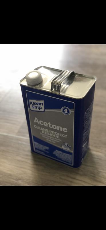 This thinner is a huge help for cleaning the metal.