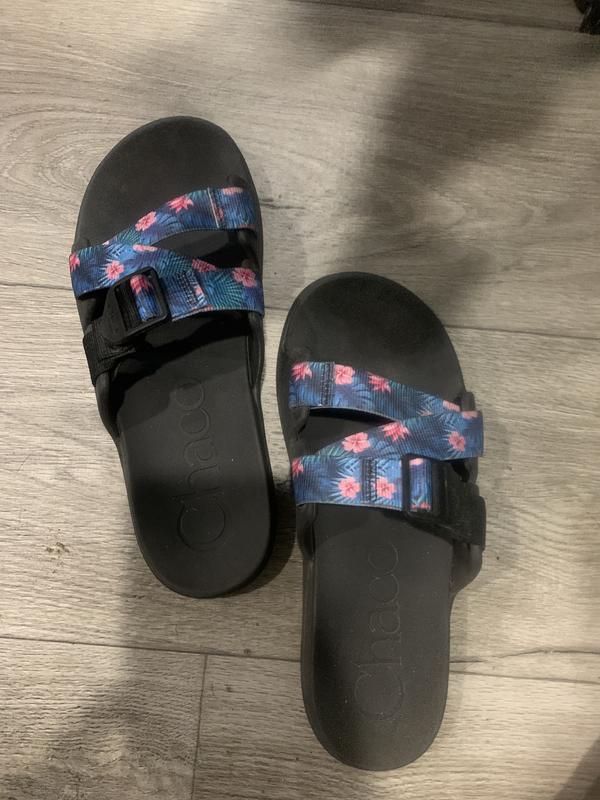 floral chacos