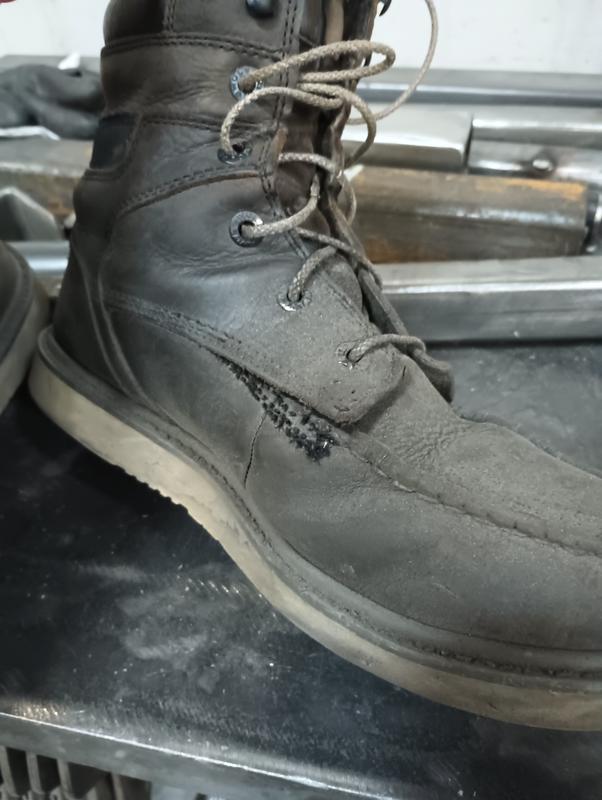 Men Trade Wedge 8 Inch Moc Steel Toe Work Boot | Wolverine