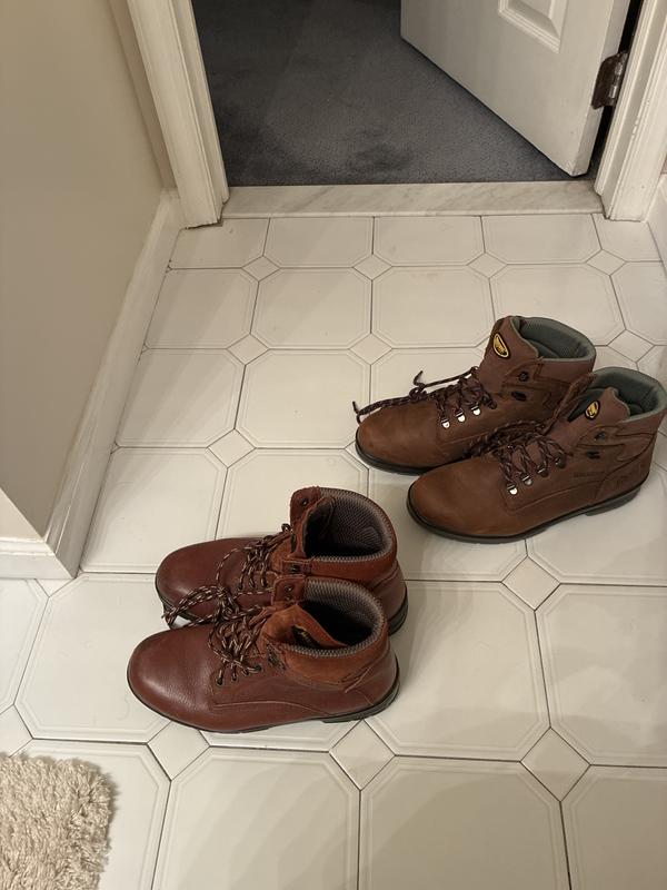Wolverine Floorhand WP: Stivali Wellington Da Lavoro Uomo, Impermeabili, Marrone Scuro, Taglia 47 EU Extra Large