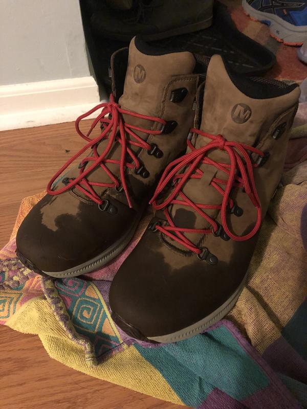 merrell ontario mid waterproof hiking boots