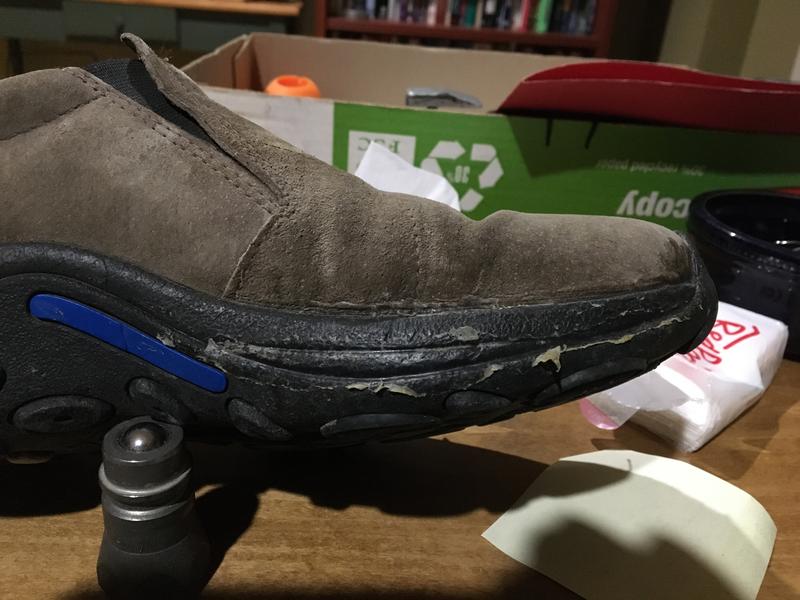 merrell men's jungle moc leather waterproof ice  moccasin