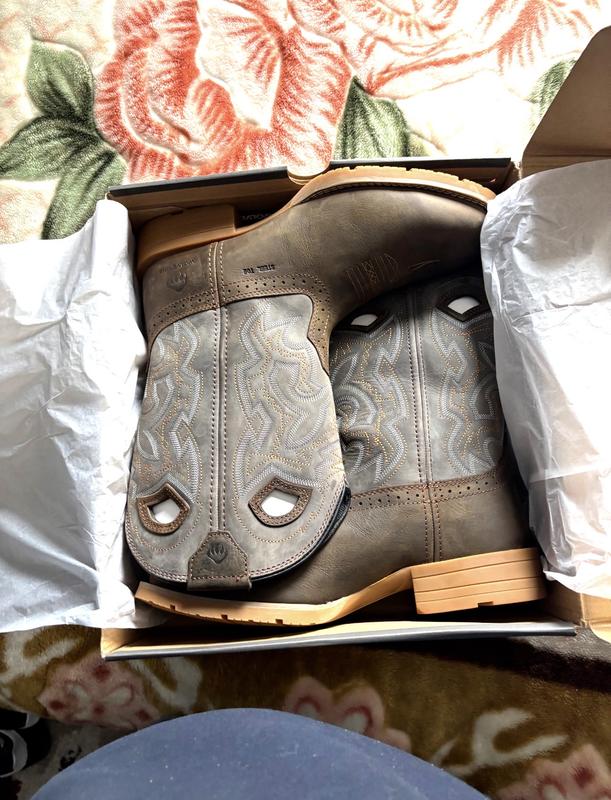 Men's Wheatland Pull-On Steel-Toe Work Wellington - Safety Toe