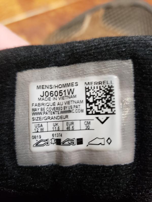 mens hommes merrell
