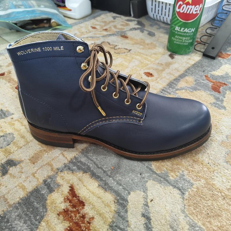 Michigan Team 1000 Mile Boot | Wolverine US Footwear