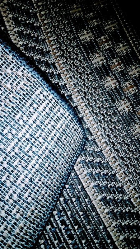 Front and back of rug