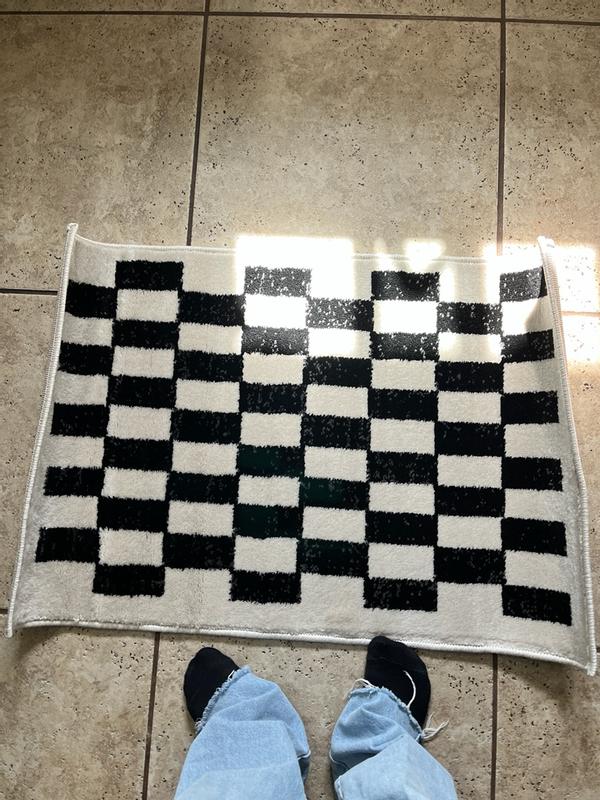 World Rug Gallery Naples 2 x 8 (ft) Flatweave Polypropylene Black ...