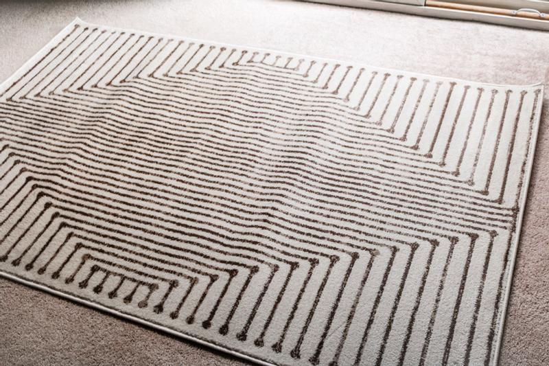 World Rug Gallery Naples 2-ft x 8-ft Flatweave Polypropylene Black ...