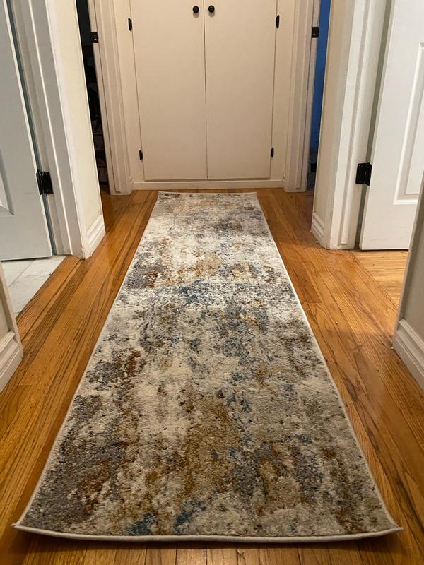 World Rug Gallery Andes 2 x 8 (ft) Loomed Polyester/Polypropylene Multi ...