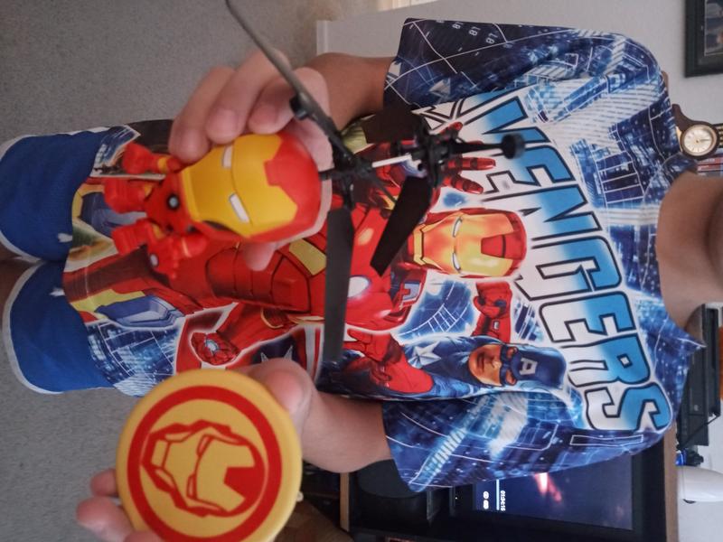 Iron Man helicopter toy