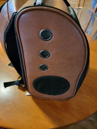 cat bubble backpack leather Sherpa Bubble Cat Carrier Backpack, 14.57
