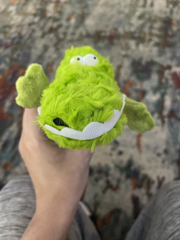 Gator dog toy