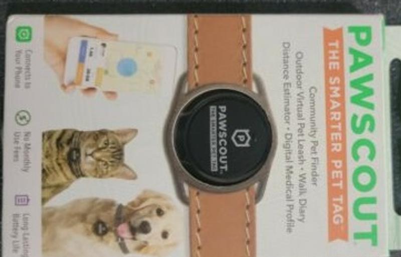 Pawscout gps pet top tag