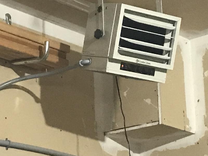 Comfort Zone 240 Volt Garage Ceiling Mount Heater Cz220 | Shelly Lighting