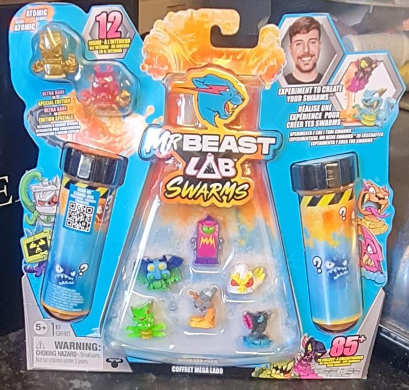 ミスタービースト　Lab Swarms Mega Lab Pack Unboxing MrBeast's Mega Lab Swarms Pack - YouTube
