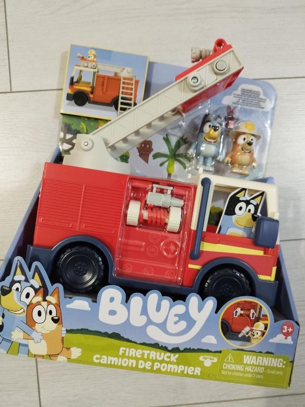 その他 BLUEY FIRETRUCK Amazon.com: Bluey Firetruck Toy Playset with Firefighter