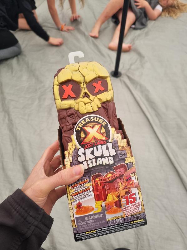TREASURE -  Treasure X Lost Lands Skull Island Treasure Tower Pk Lava