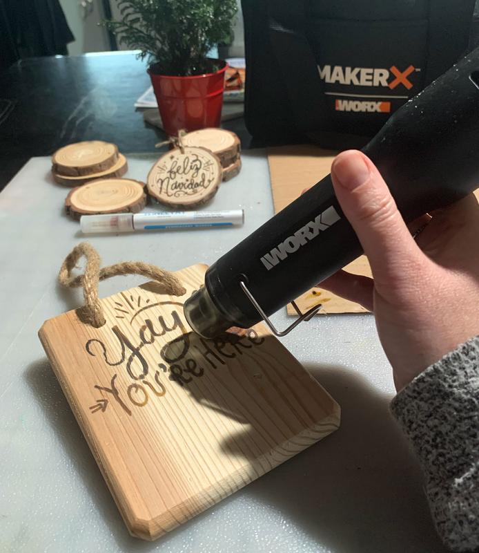 Mini Heat Gun Wood Project