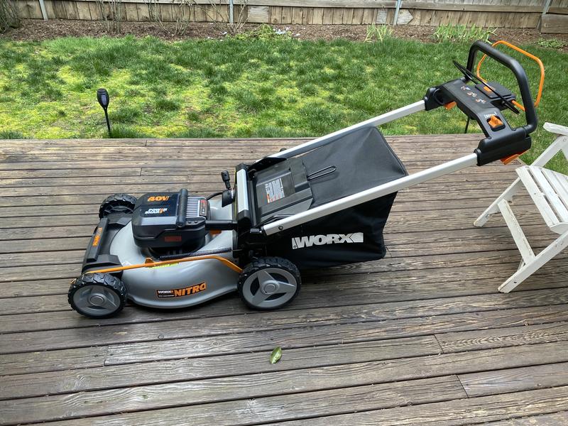 Worx corded lawn mower hot sale