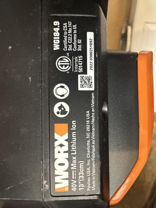 My purchase trimmer in use - Awesome power!