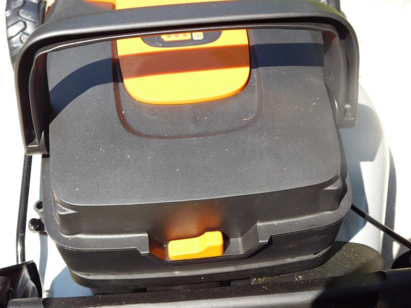 Battery in place