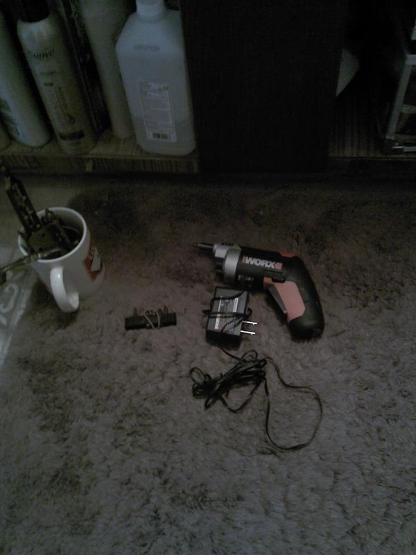 Worx Xtended Reach Driver came to the rescue to get very tight screws out.