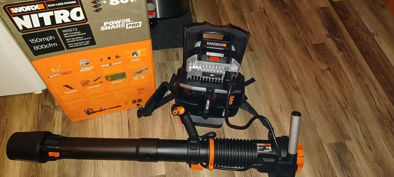 NITRO 80V Backpack blower