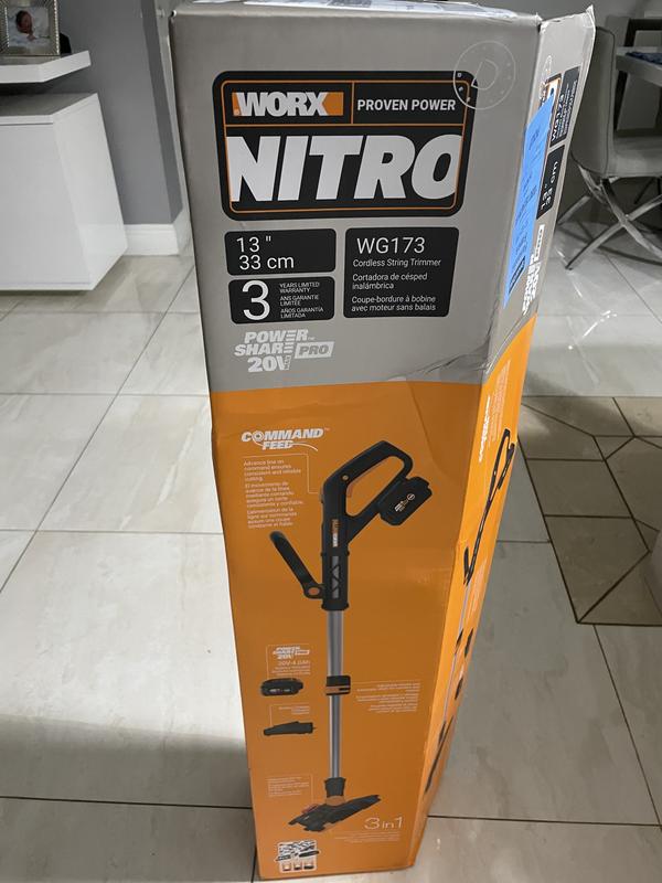 WG173 cordless trimmer/edger/mini mower