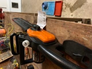 Missing cap on new chainsaw