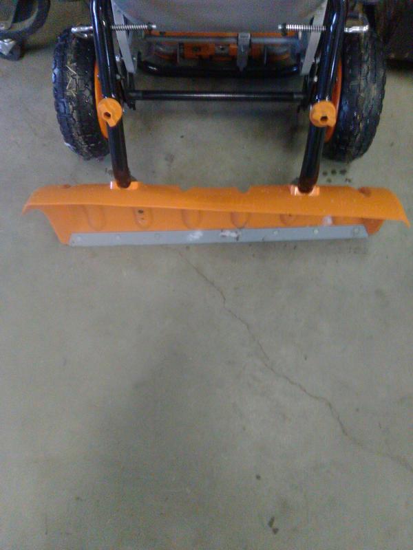 Aerocart wheelbarrow on sale snow plow