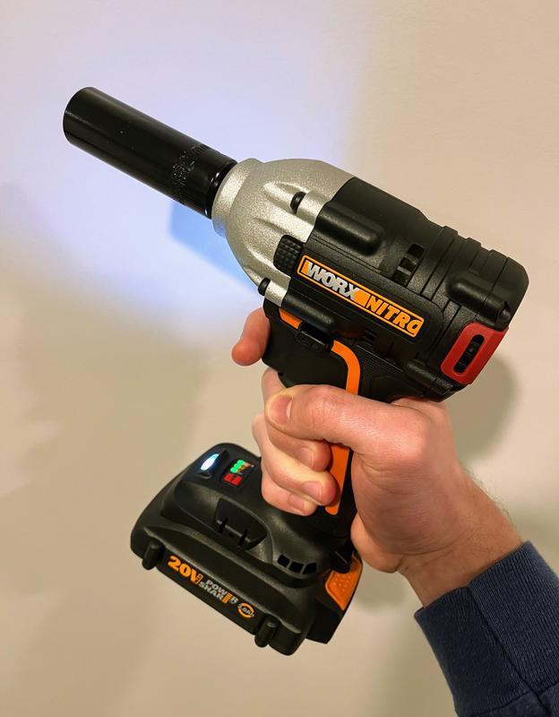 WORX 20-volt Max Variable Speed Brushless 1/2-in Drive Cordless