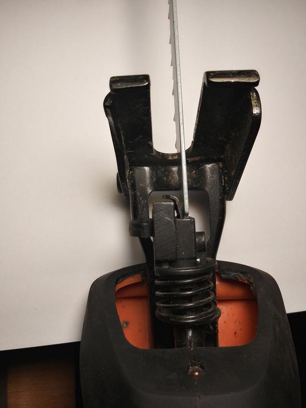 Proper placement of blade