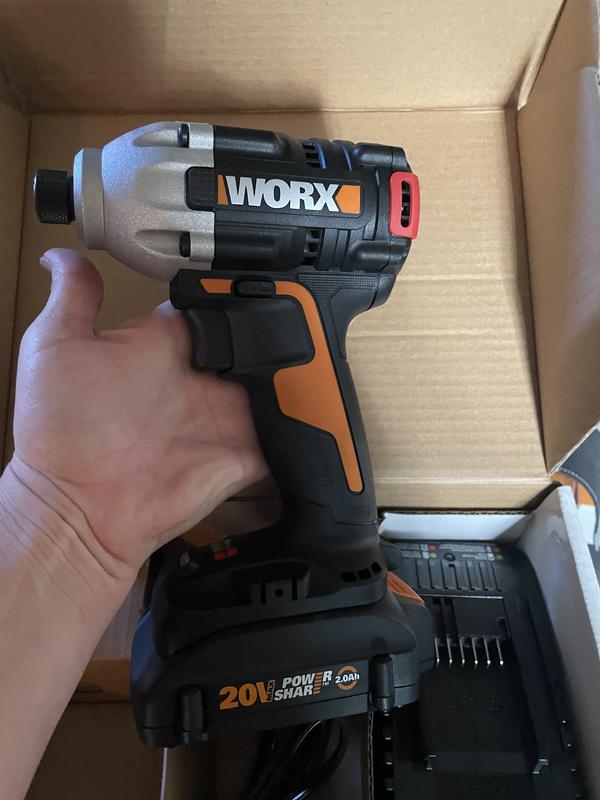 WORX 1-in Stainless Steel Rechargeable Electric Battery Powered