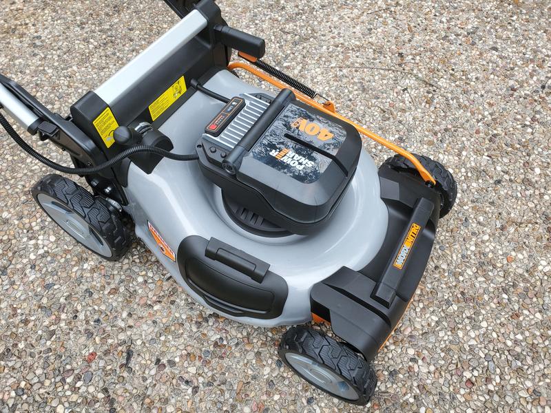 Nitro 40-Volt (2x20) Cordless Self-Propelled 3-In-1 Lawn Mower