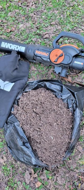 WORX 70 MPH 620 CFM 12 Amp Electric Leaf Blower Mulcher Vac QVC