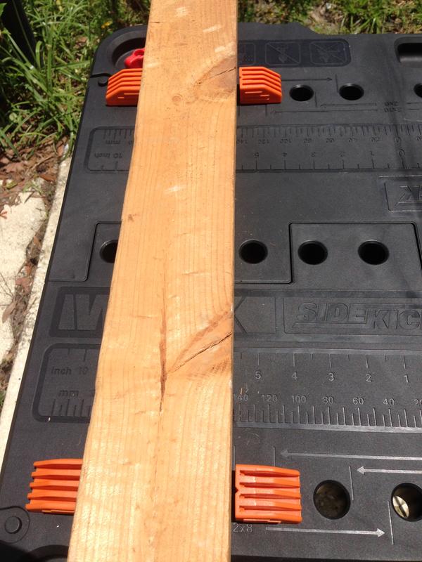 Stops facing each other - note space on right - maybe 1/4 inch or so