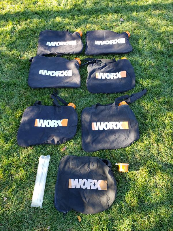 Entire collection of used bags