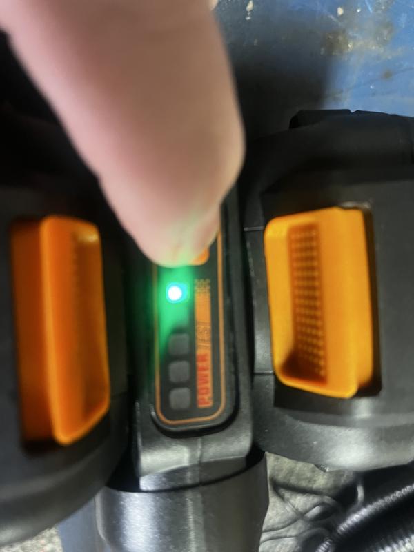 Blower unit indicator….. blinks 3 times