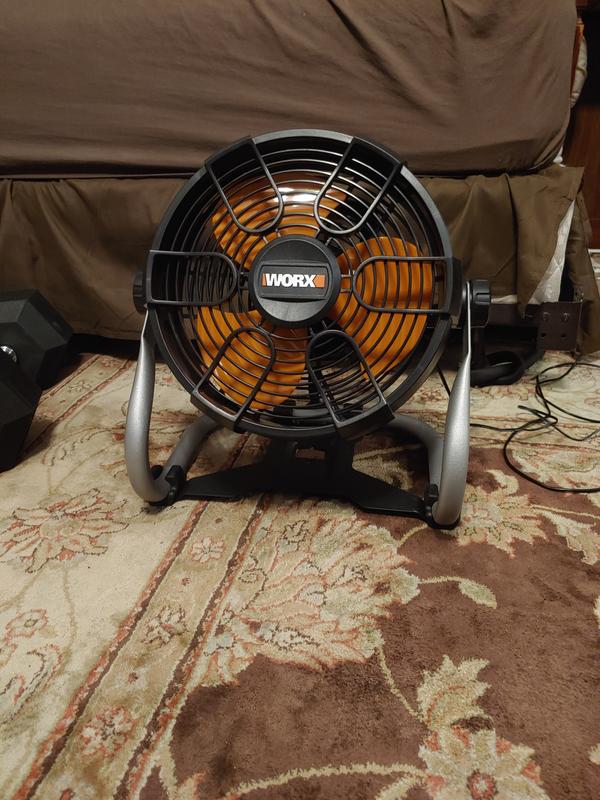 Worx battery online fan