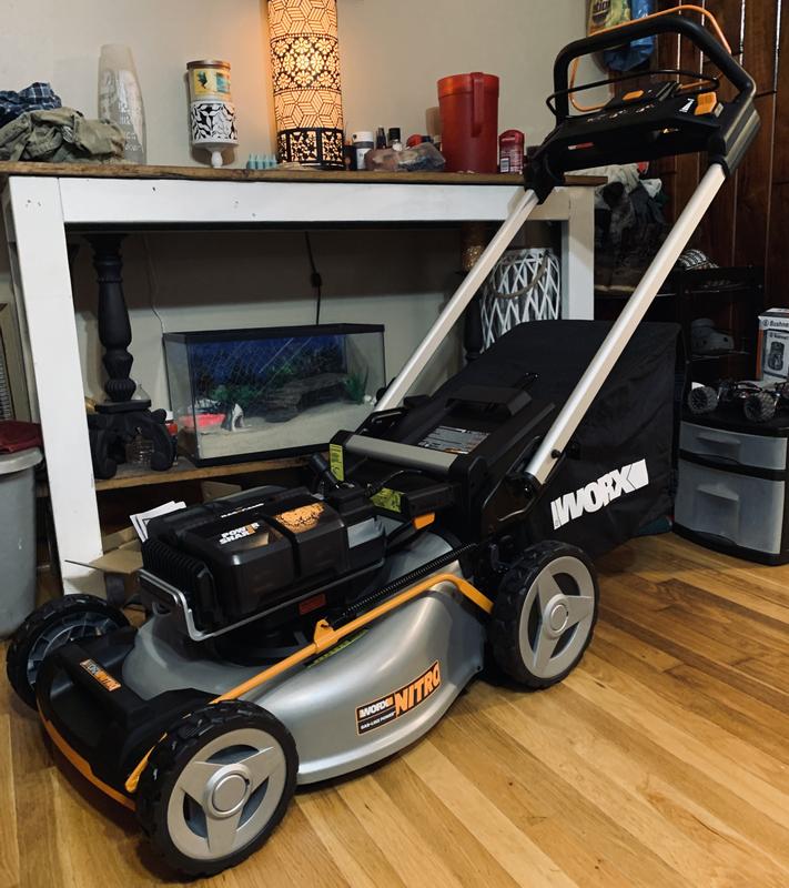 Worx 56v online mower