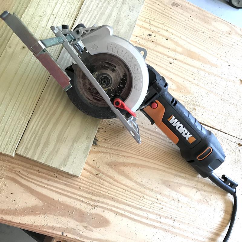 WORX WX439L 4.5A Compact Circular Saw with Carbide-Tipped Blade